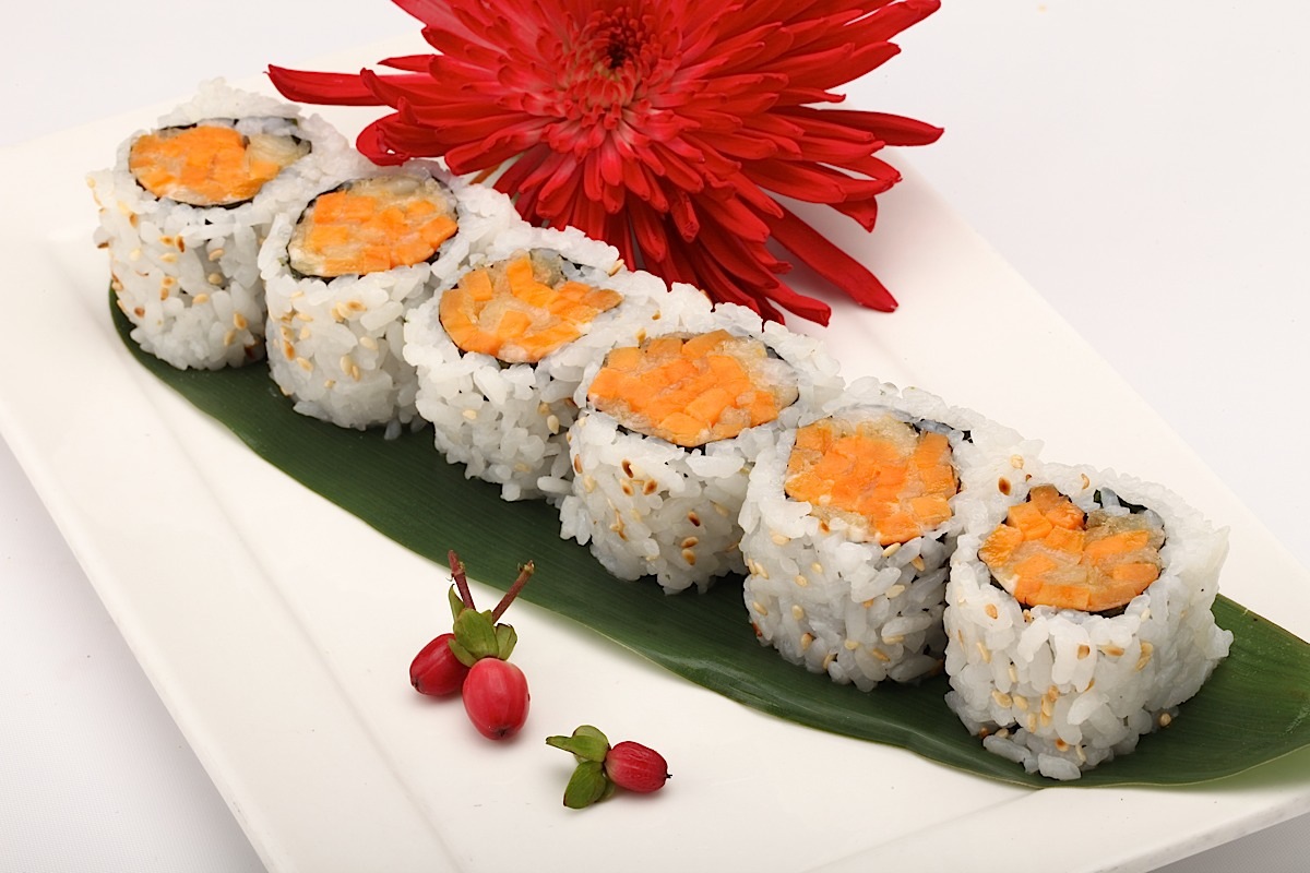 Yam Tempura Roll Sakana House