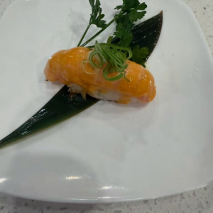 Aburi Tourched Salmon Sushi